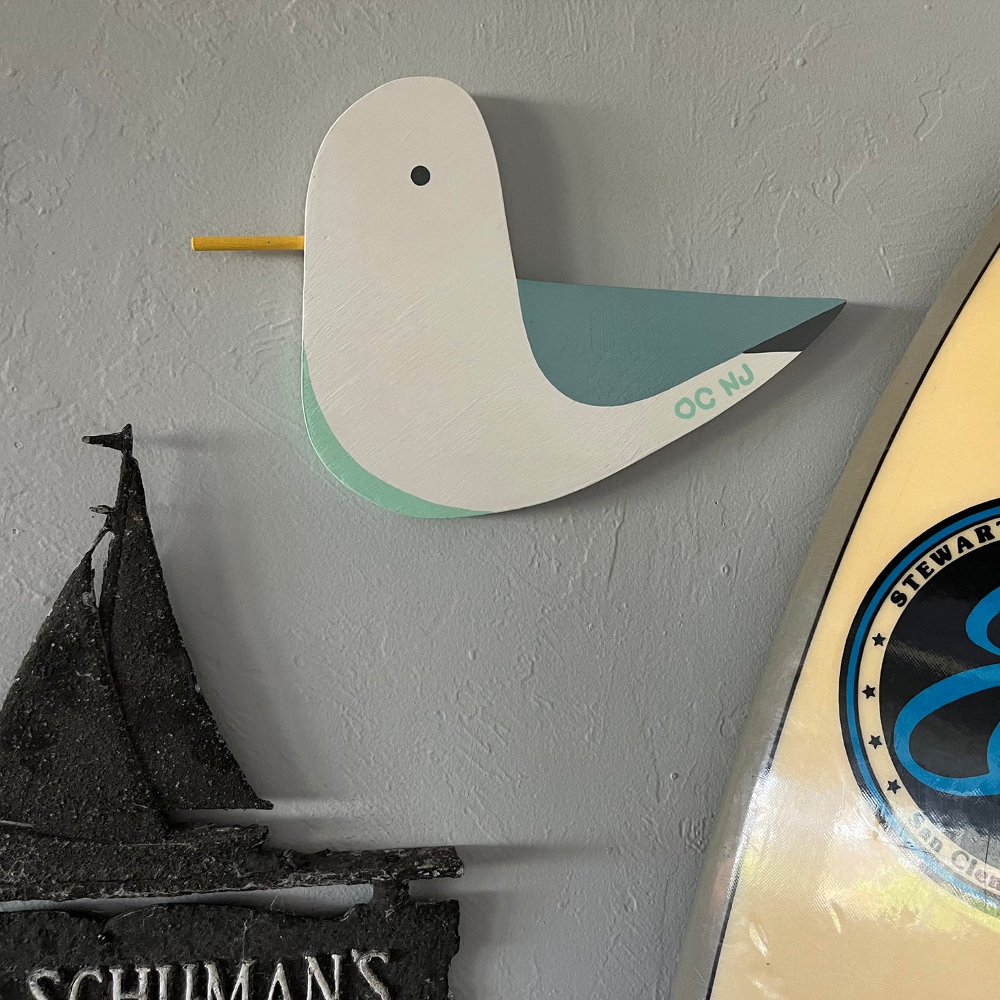 OC NJ Pastel Blue Seagull