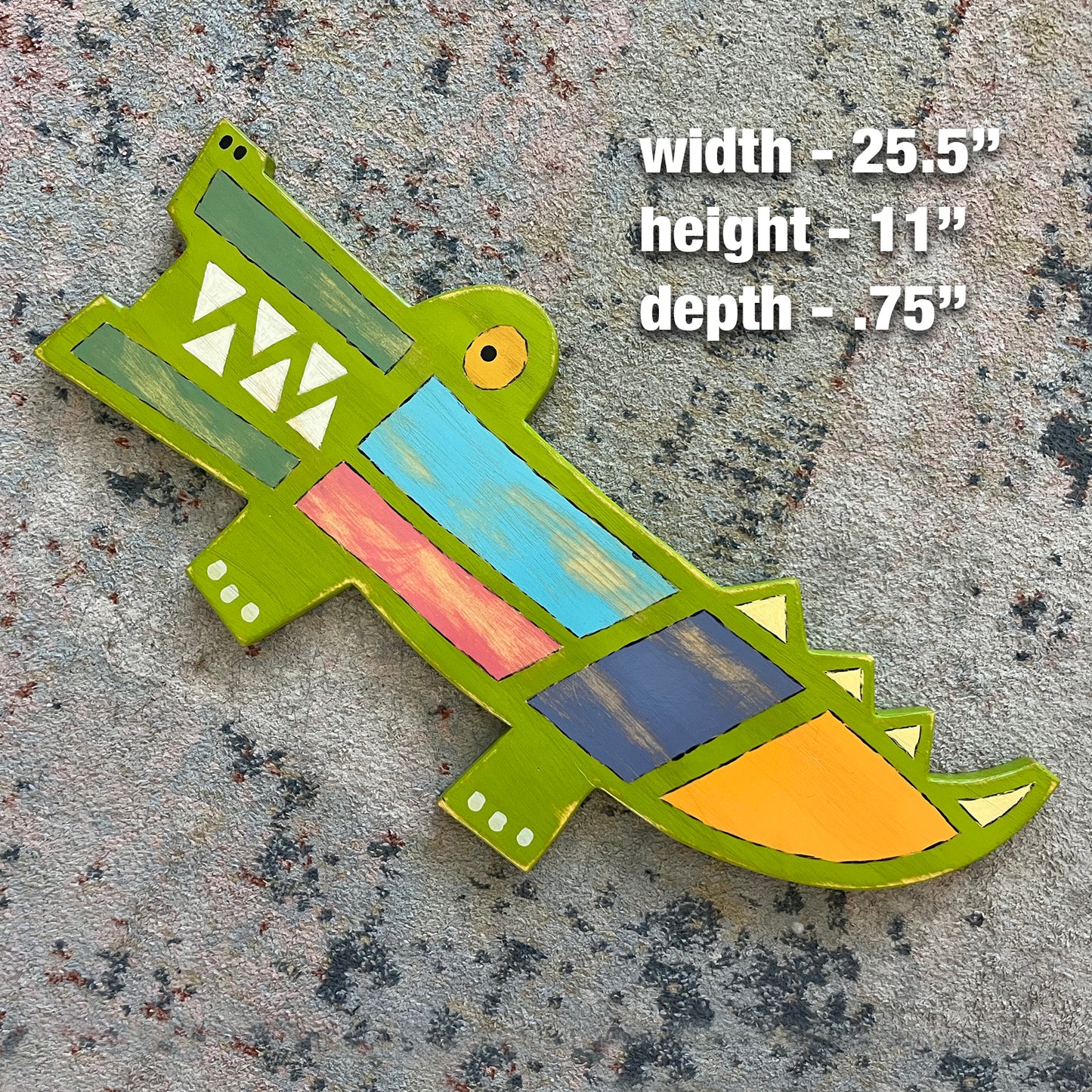 Crazy Green Gator