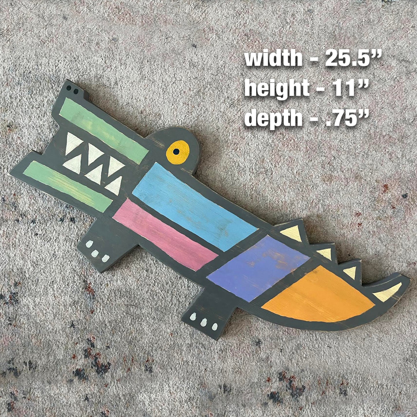 Crazy Grey Gator