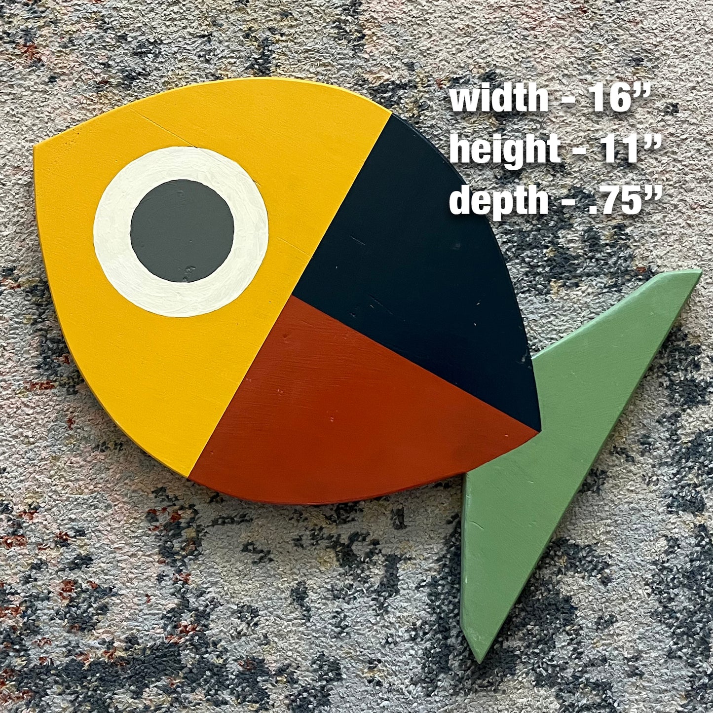 Small Primary Deco Fish