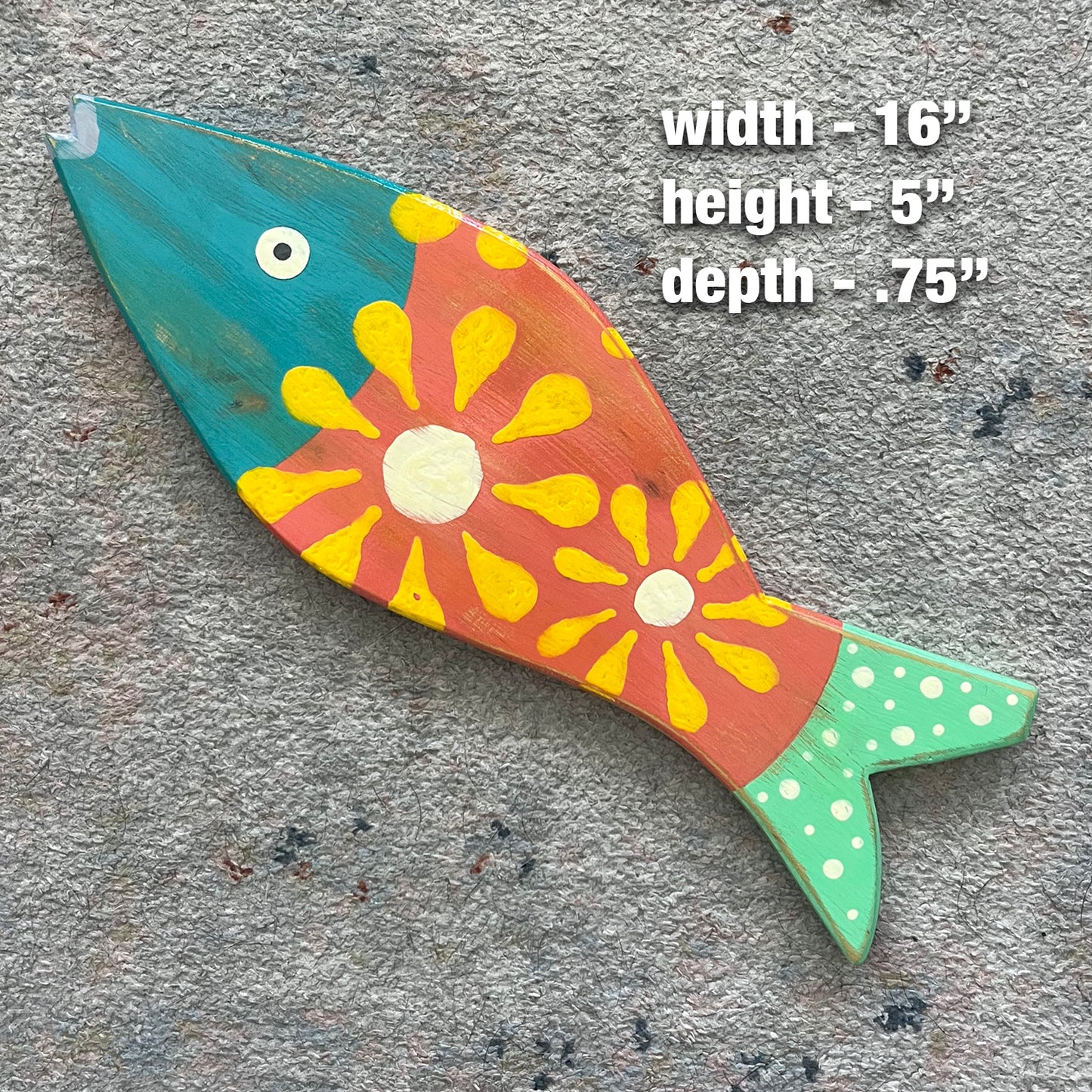 Small Yellow Daisy Fish