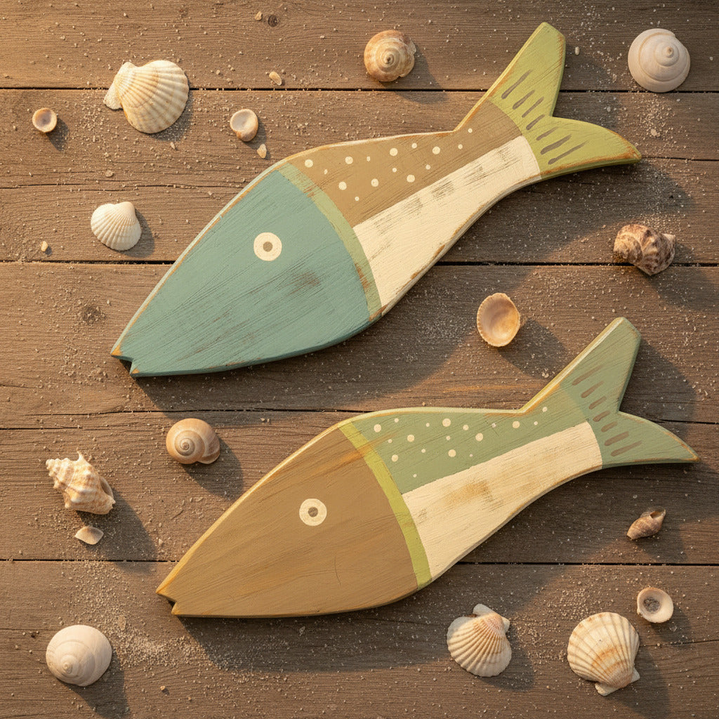 Small Muted Speckled Tan Fish