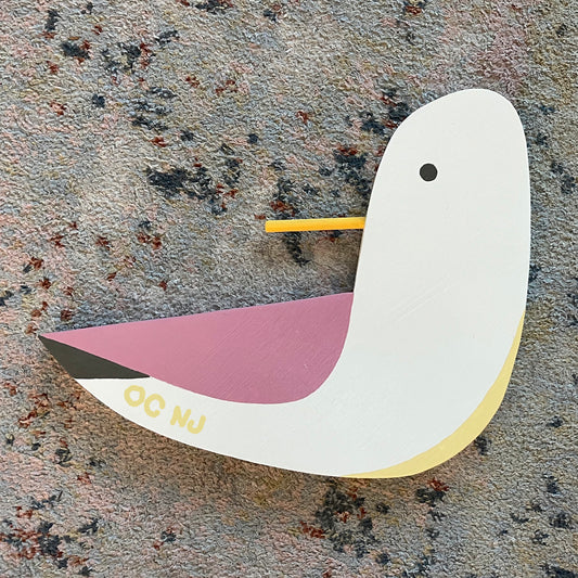 OC NJ Pastel Pink Seagull