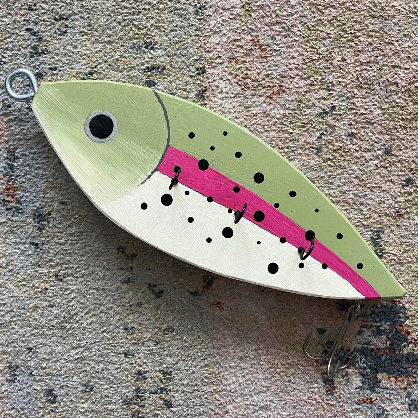 Bass Lure Key Holder