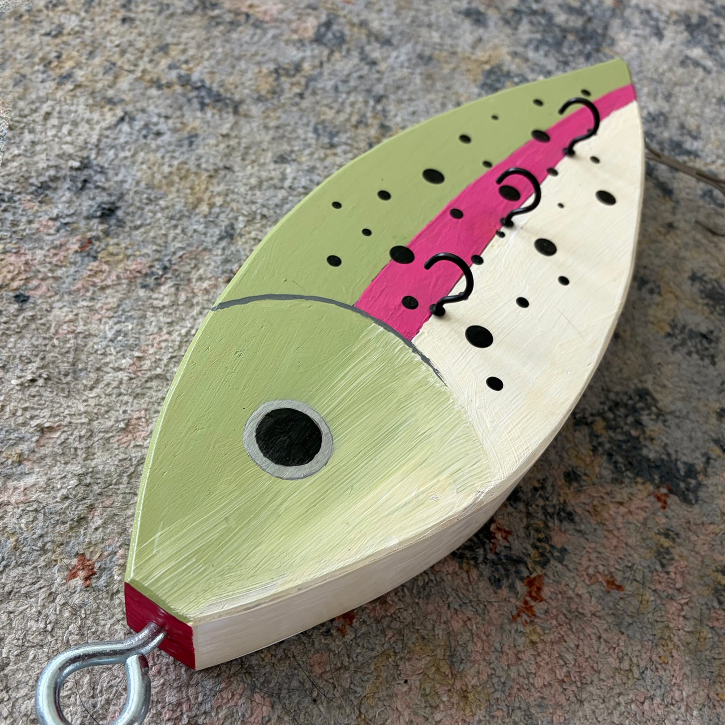 Bass Lure Key Holder