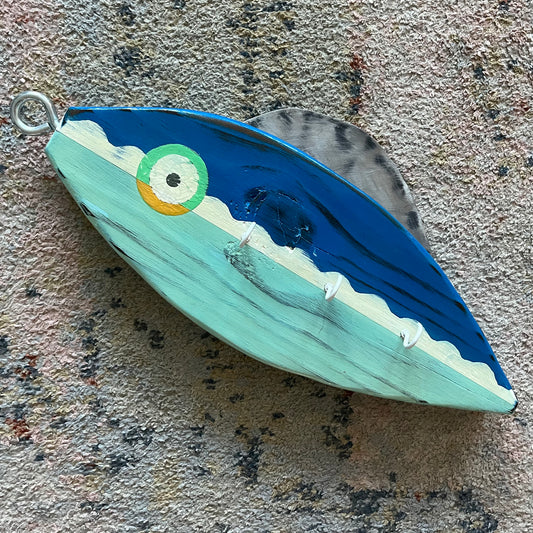 Blue Lure Key Holder