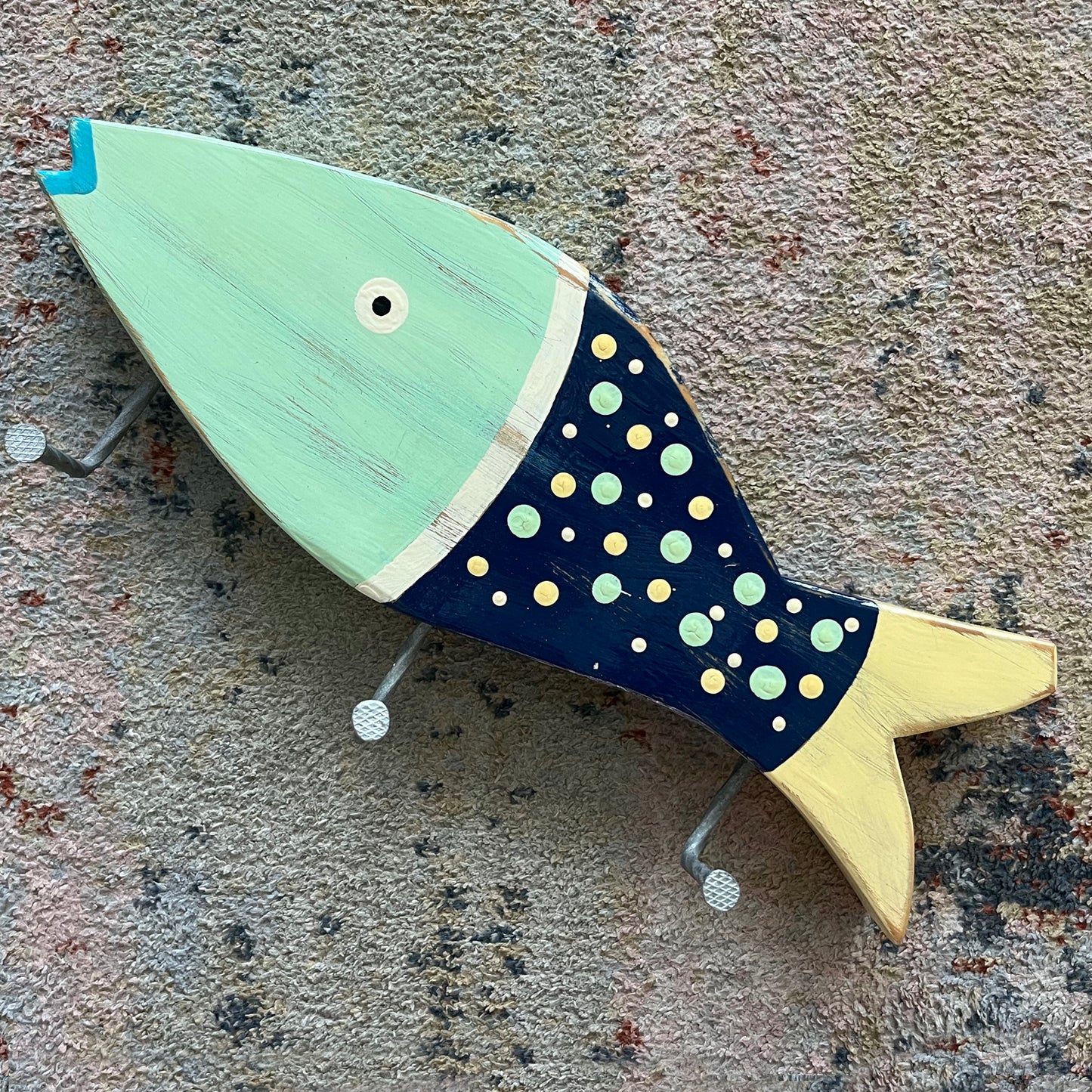 Small Speckled Towel Holder