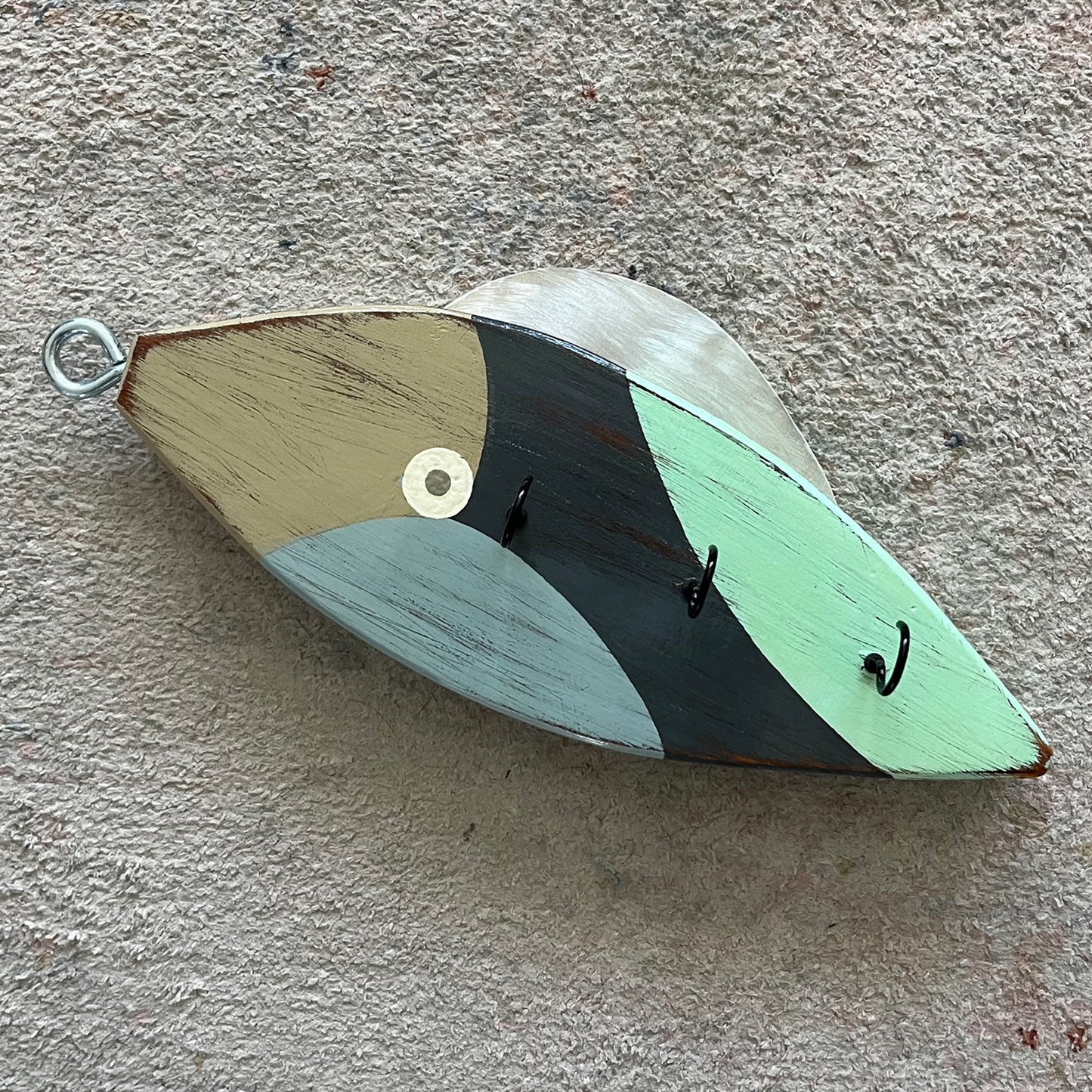 Blue Wave Lure Key Holder