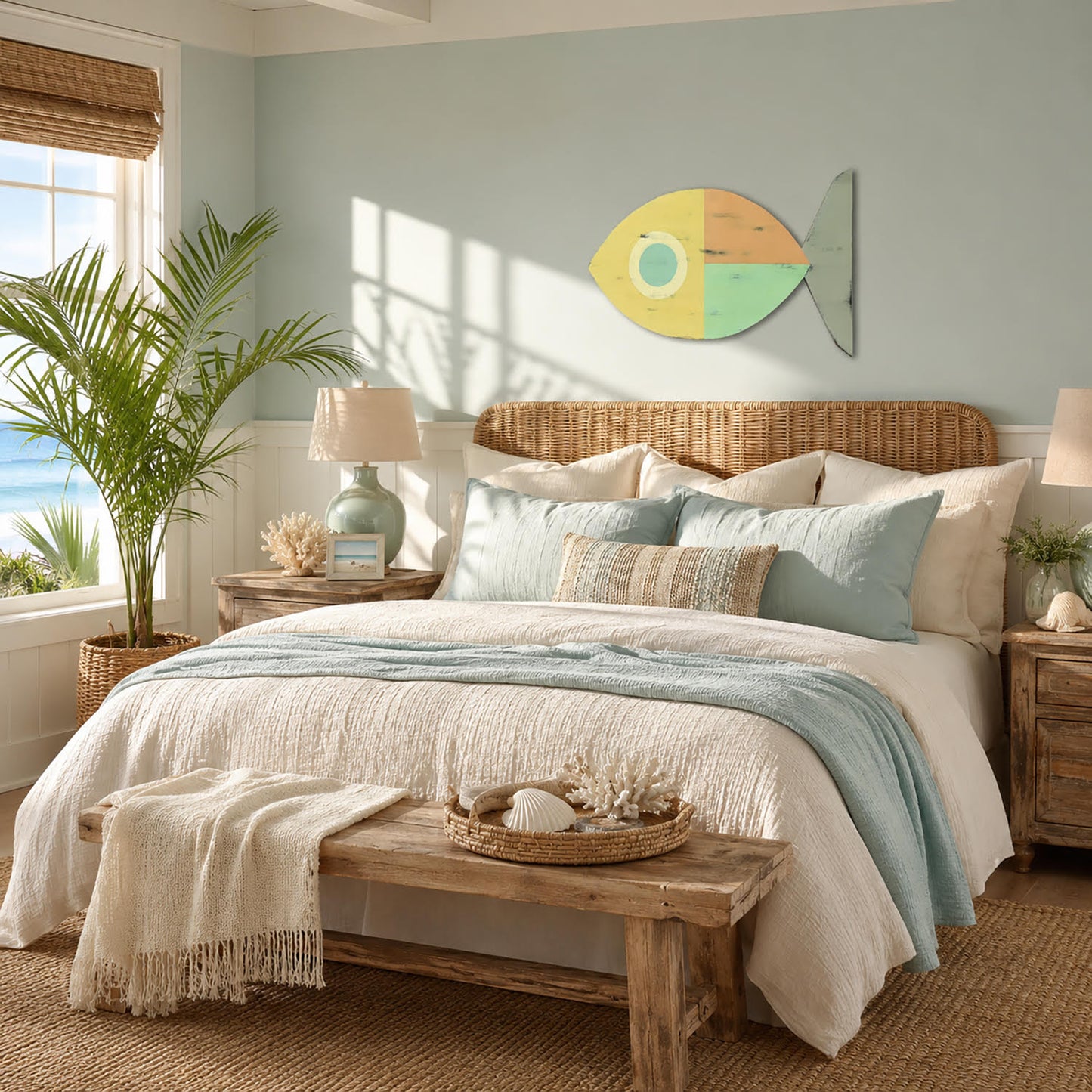 Large Pastel Deco Fish