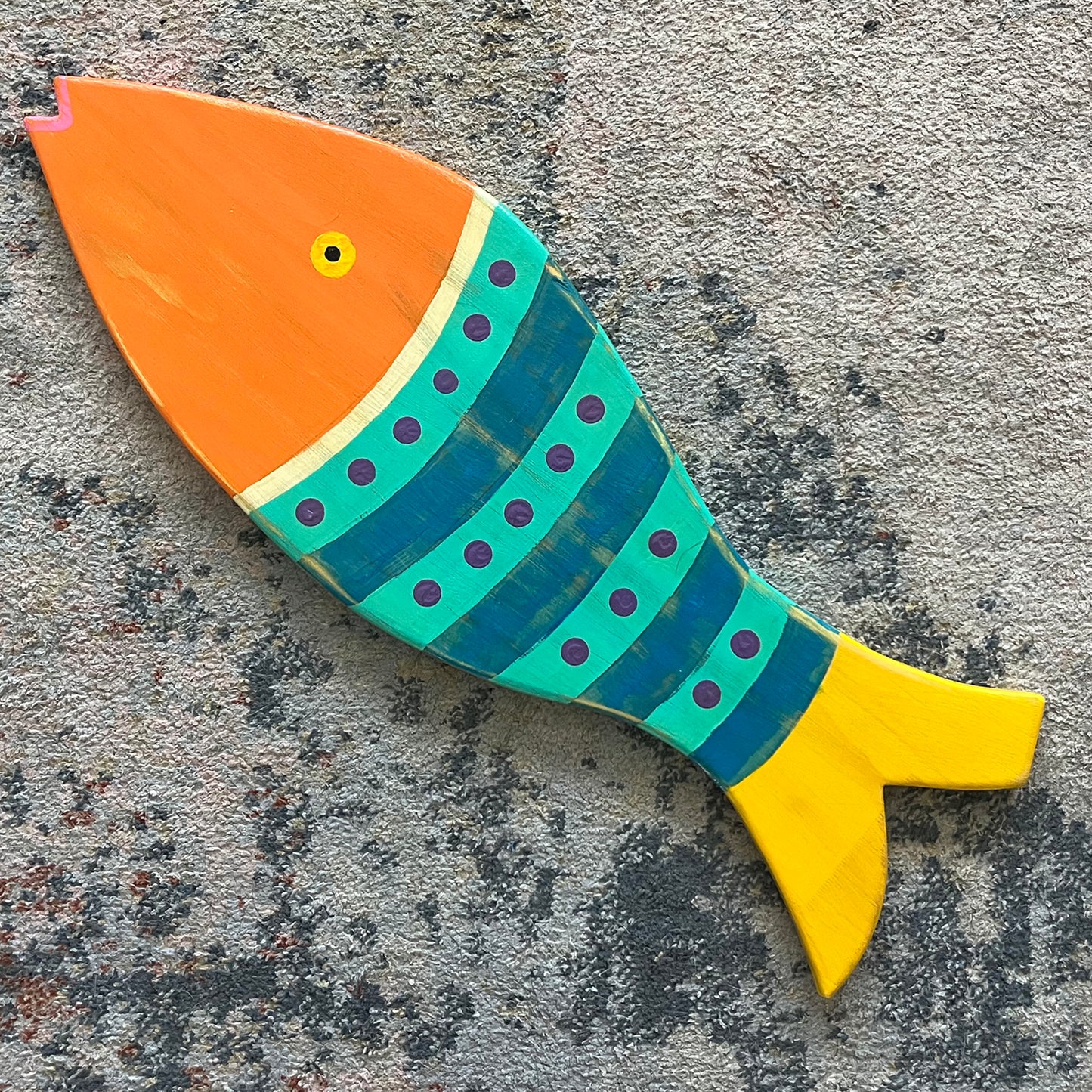 Large Orange Stripe Fish