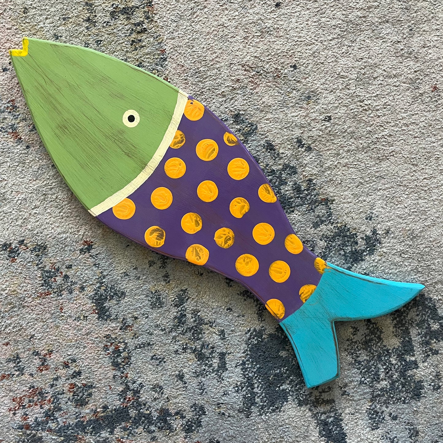 Large Purple Dot Fish