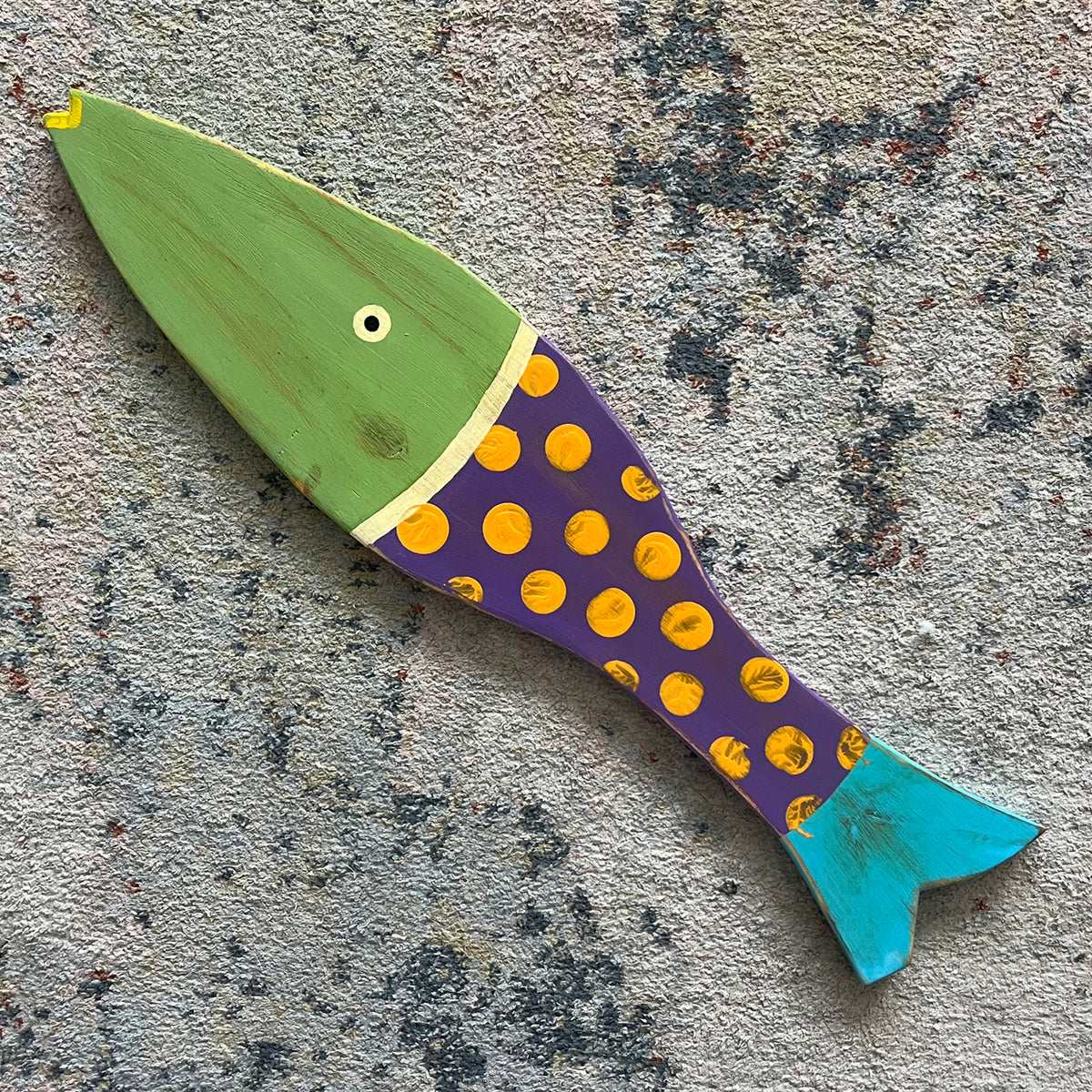 Medium Purple Dots Fish