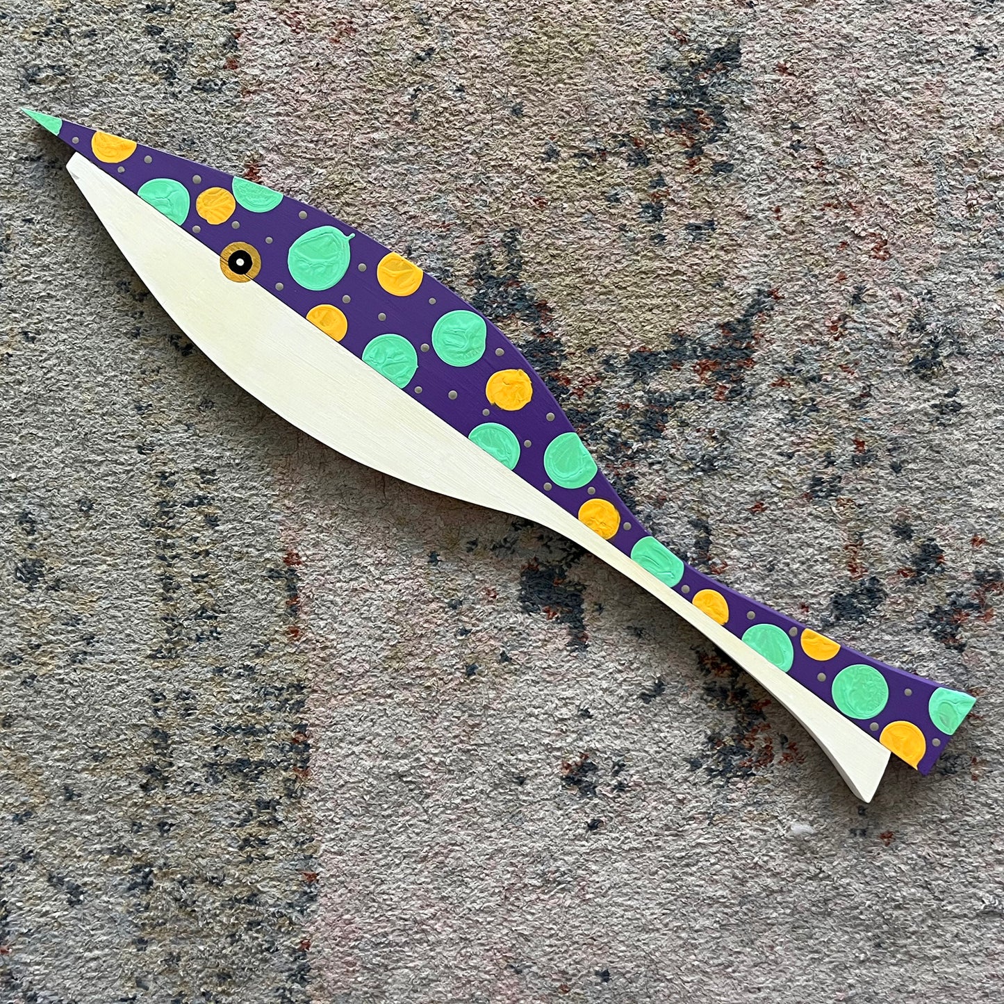 Pieces-Parts Large Sherbert Dot Fish