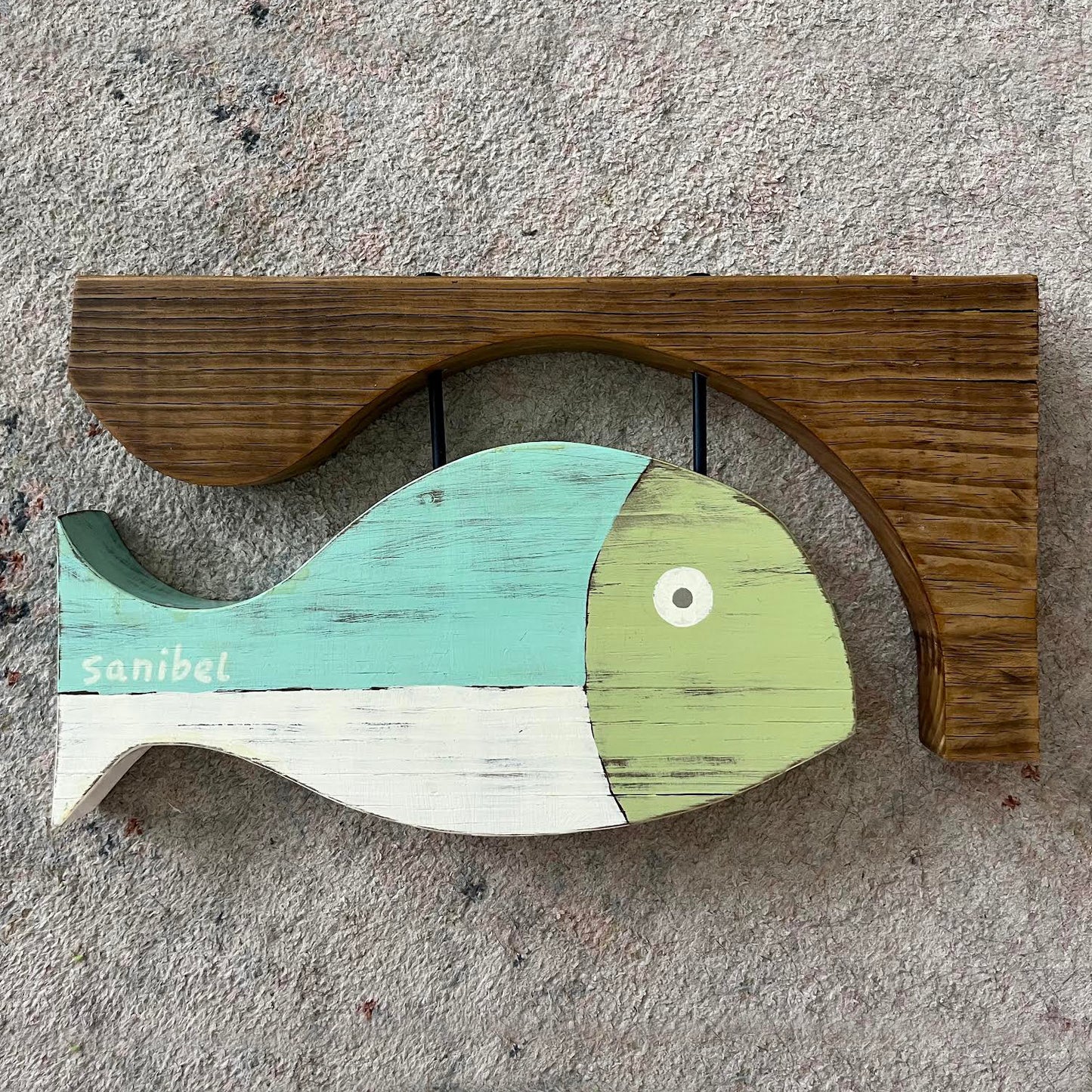 Sanibel Fish On A Post
