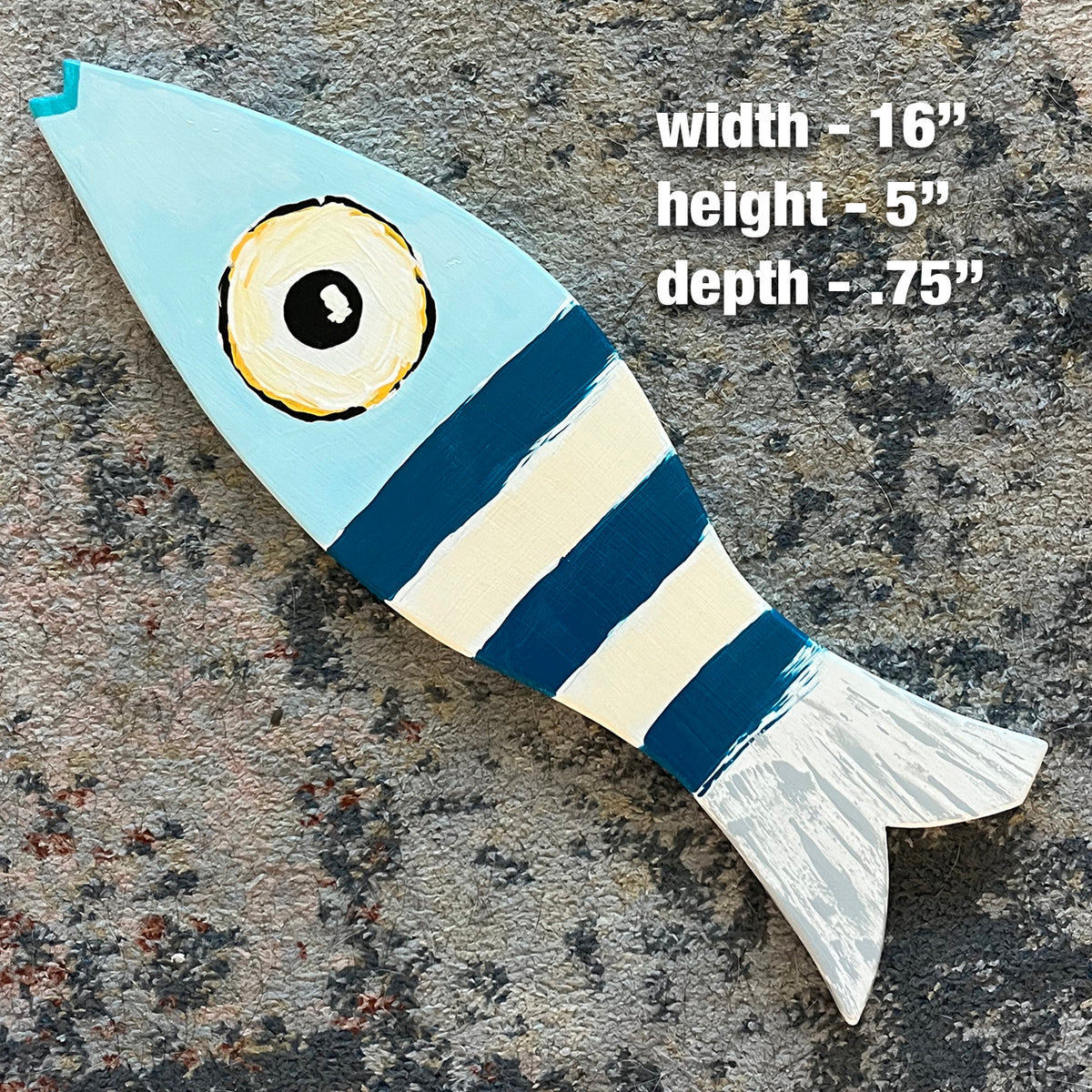 Small Big Eye Teal