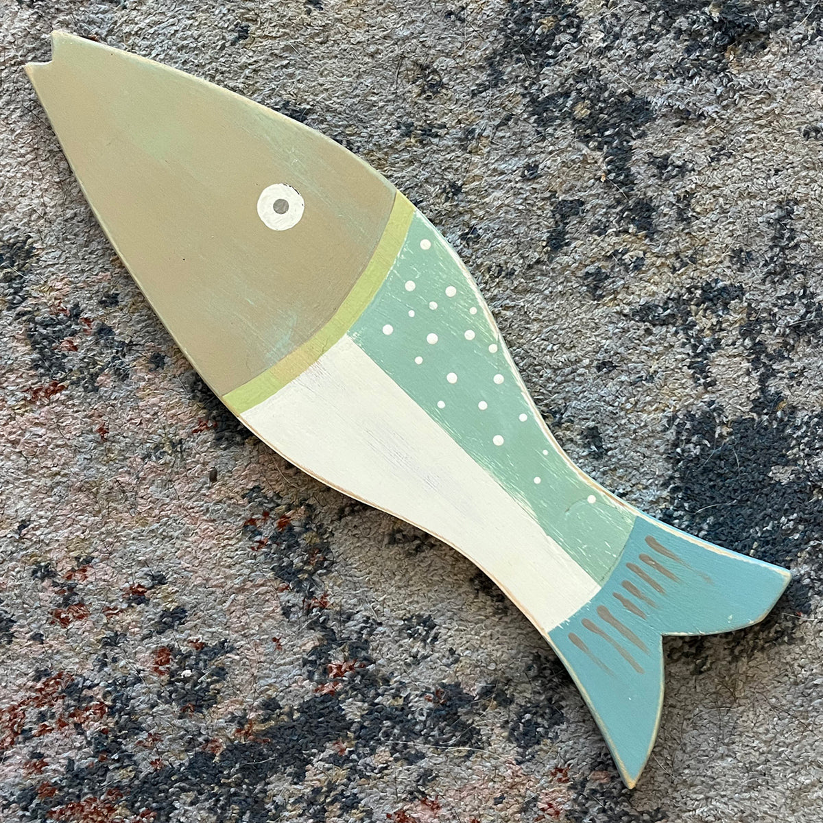 Small Muted Speckled Tan Fish