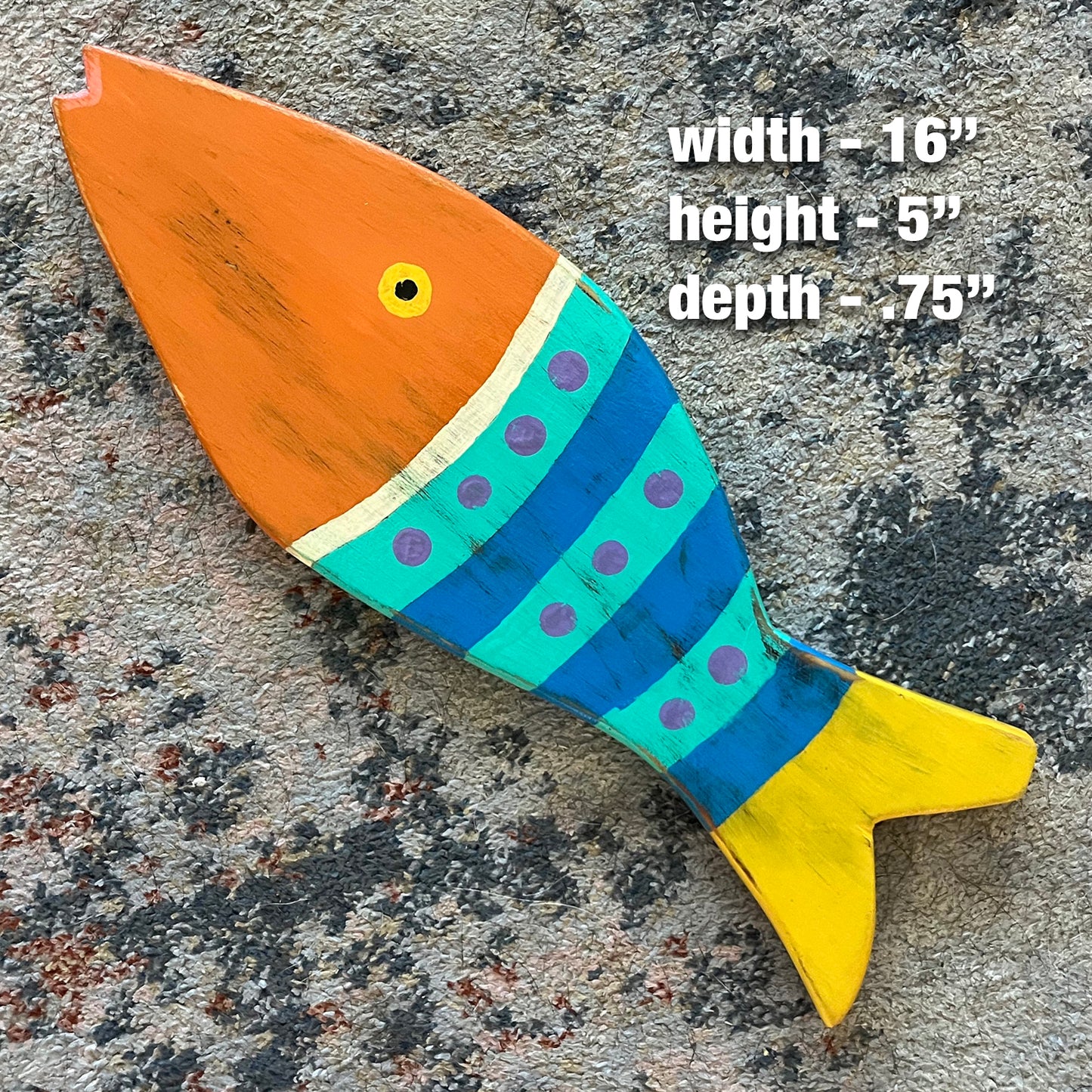 Small Orange Striped Fish