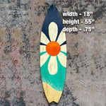 Grande Surfboard With Flower 3