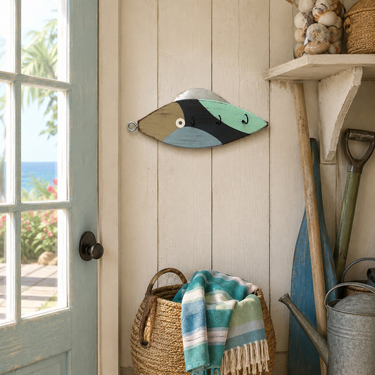 Blue Wave Lure Key Holder