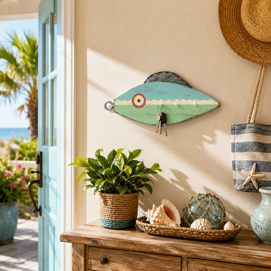 Pastel Lure Key Holder