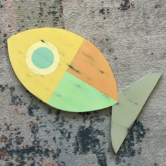 Large Pastel Deco Fish