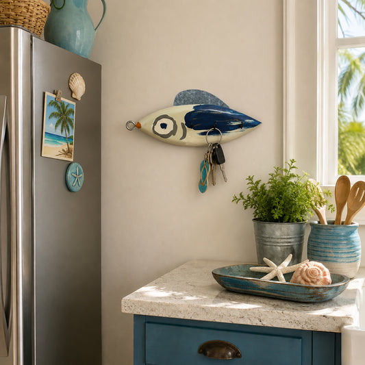 Abstract Lure Key Holder