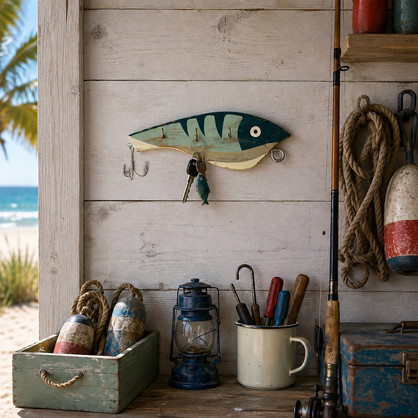 Tiger Lure Key Holder