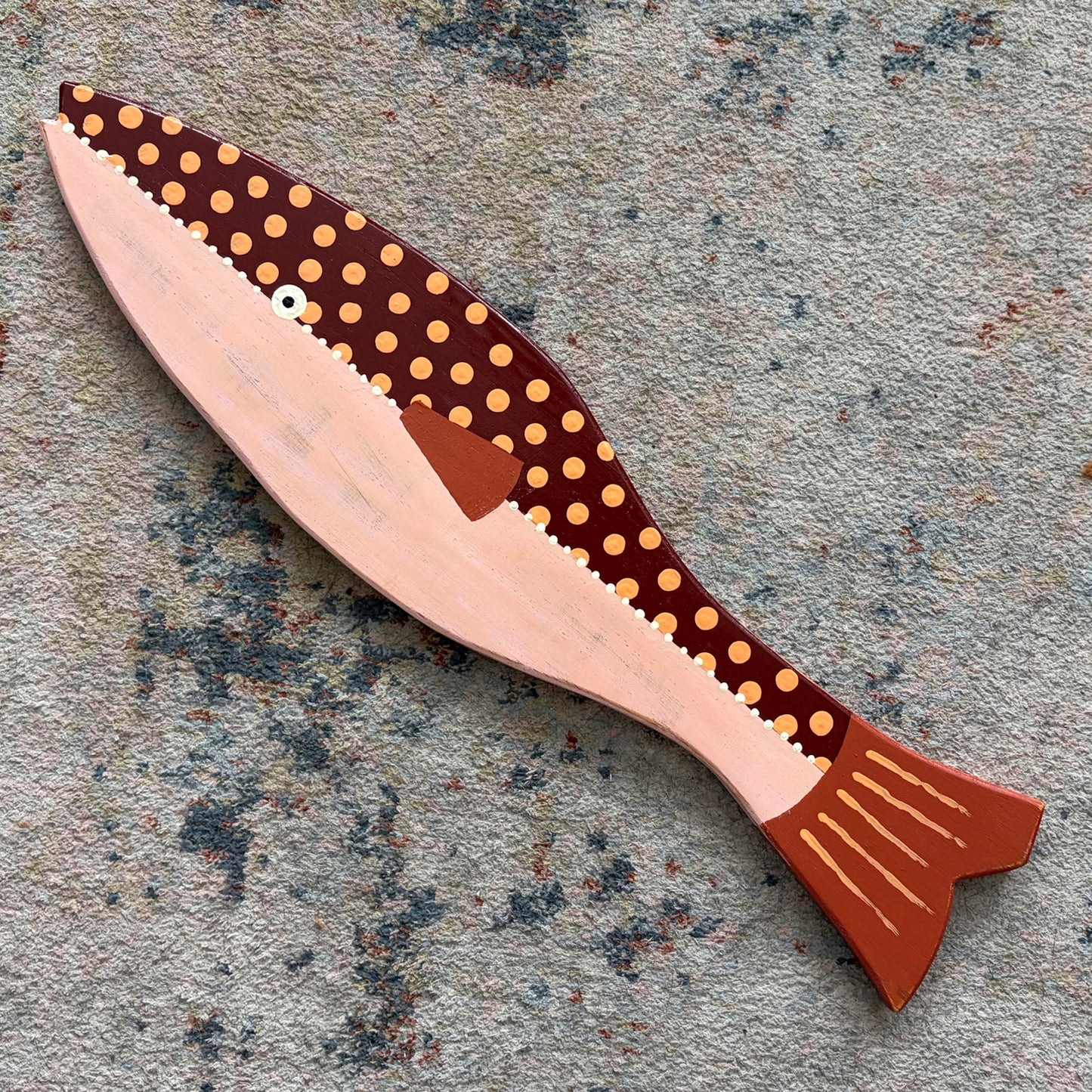Medium Pink Puffer Fish