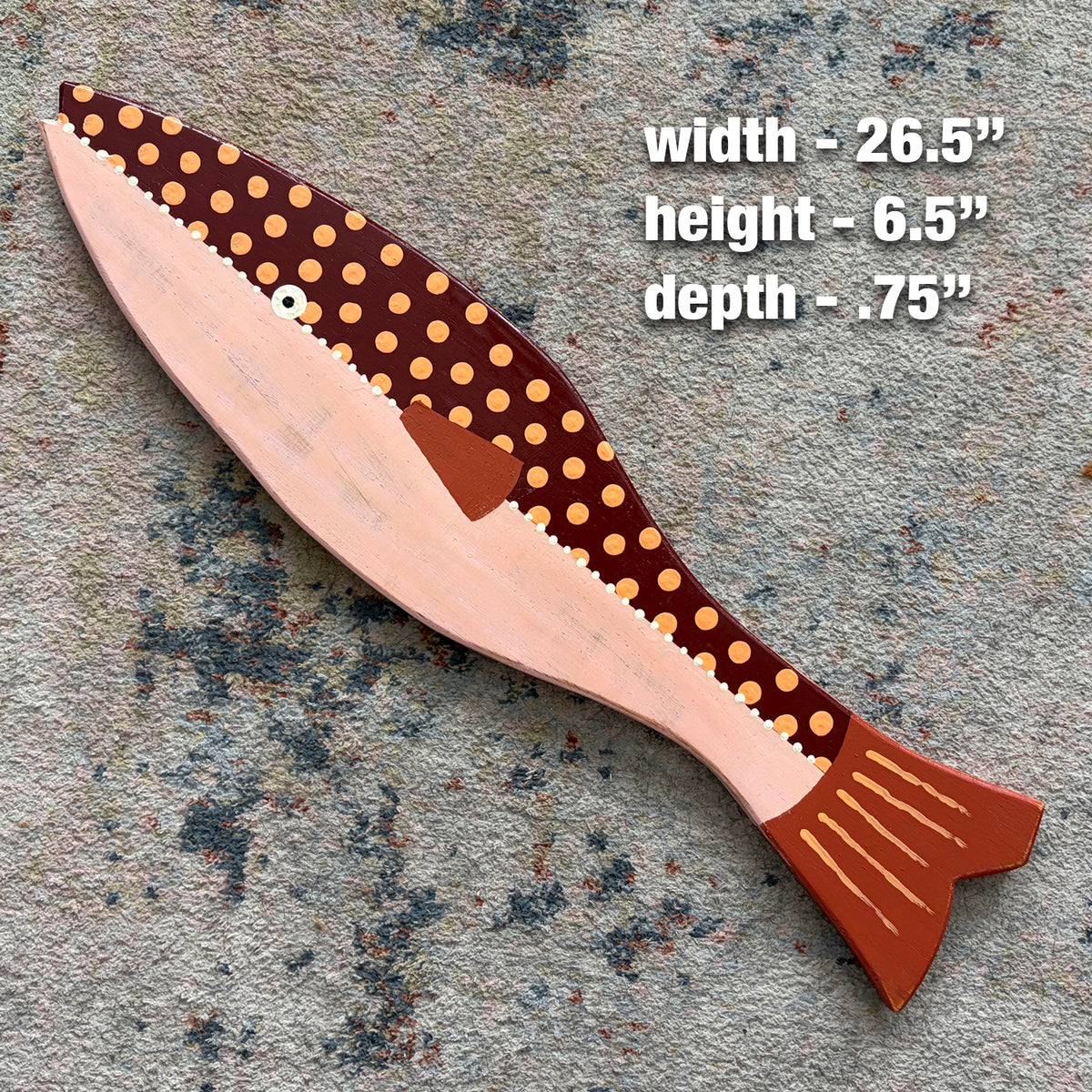 Medium Pink Puffer Fish