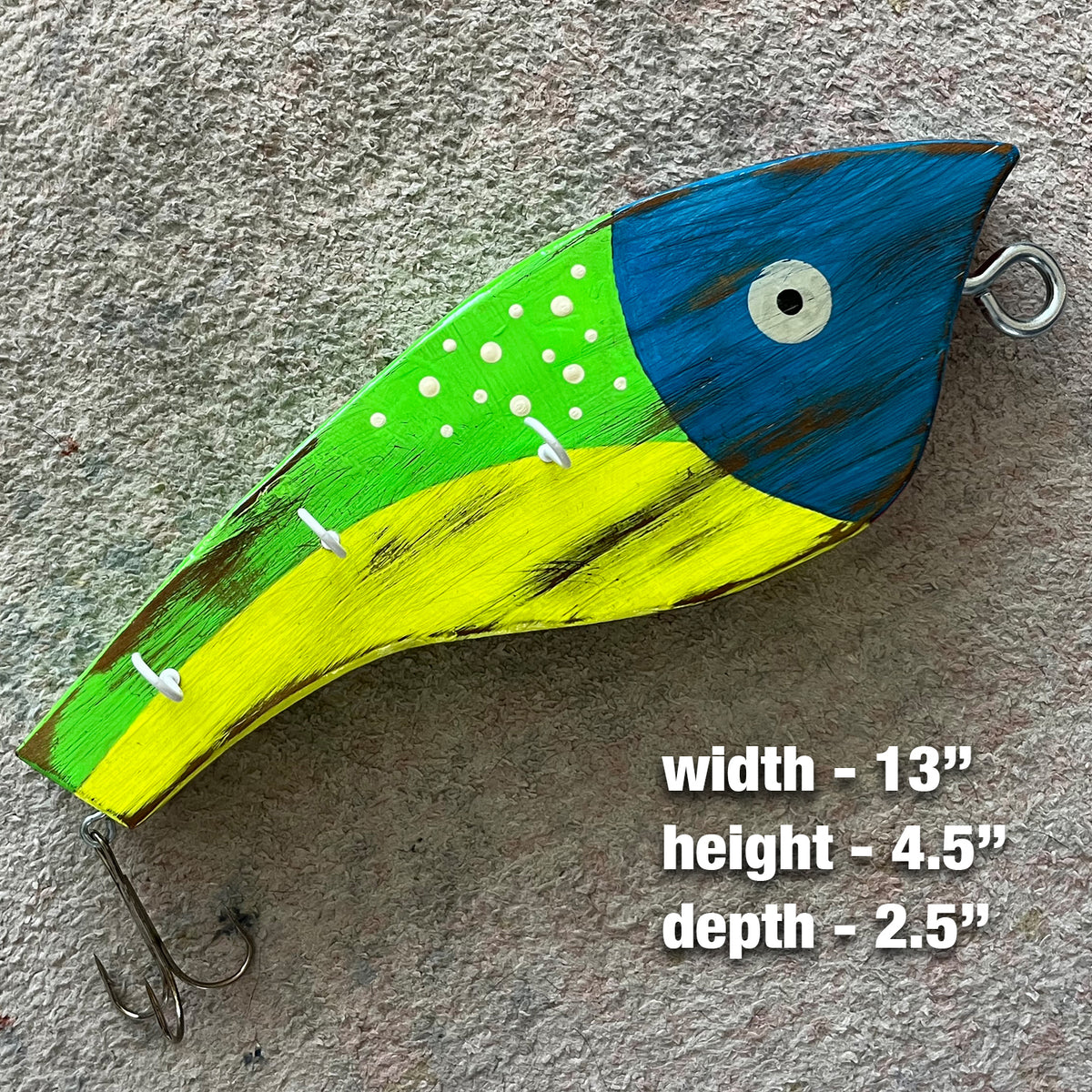 Neon Lure Key Holder