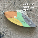 Pastel Wave Lure Key Holder 3