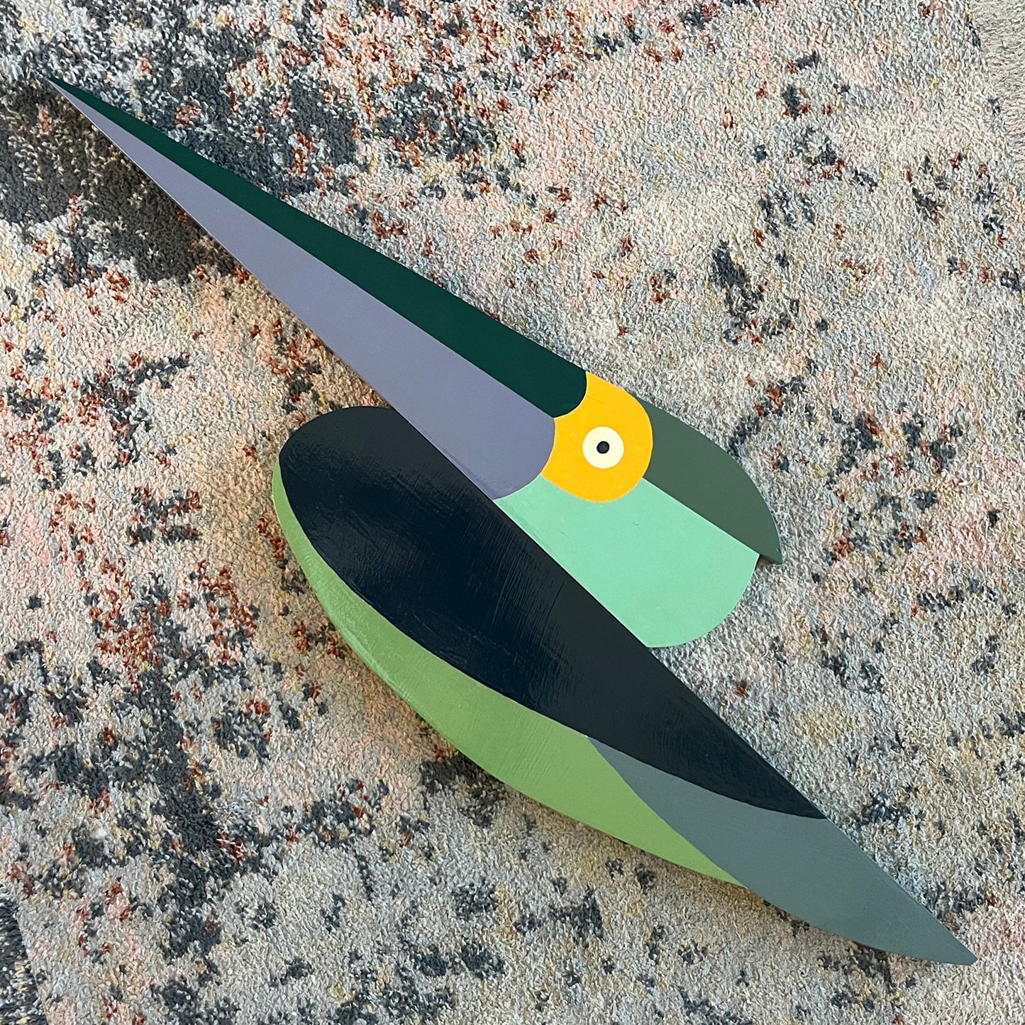 Blue Pointy Pelican