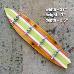Large Pink Surfboard Towel Holder 3