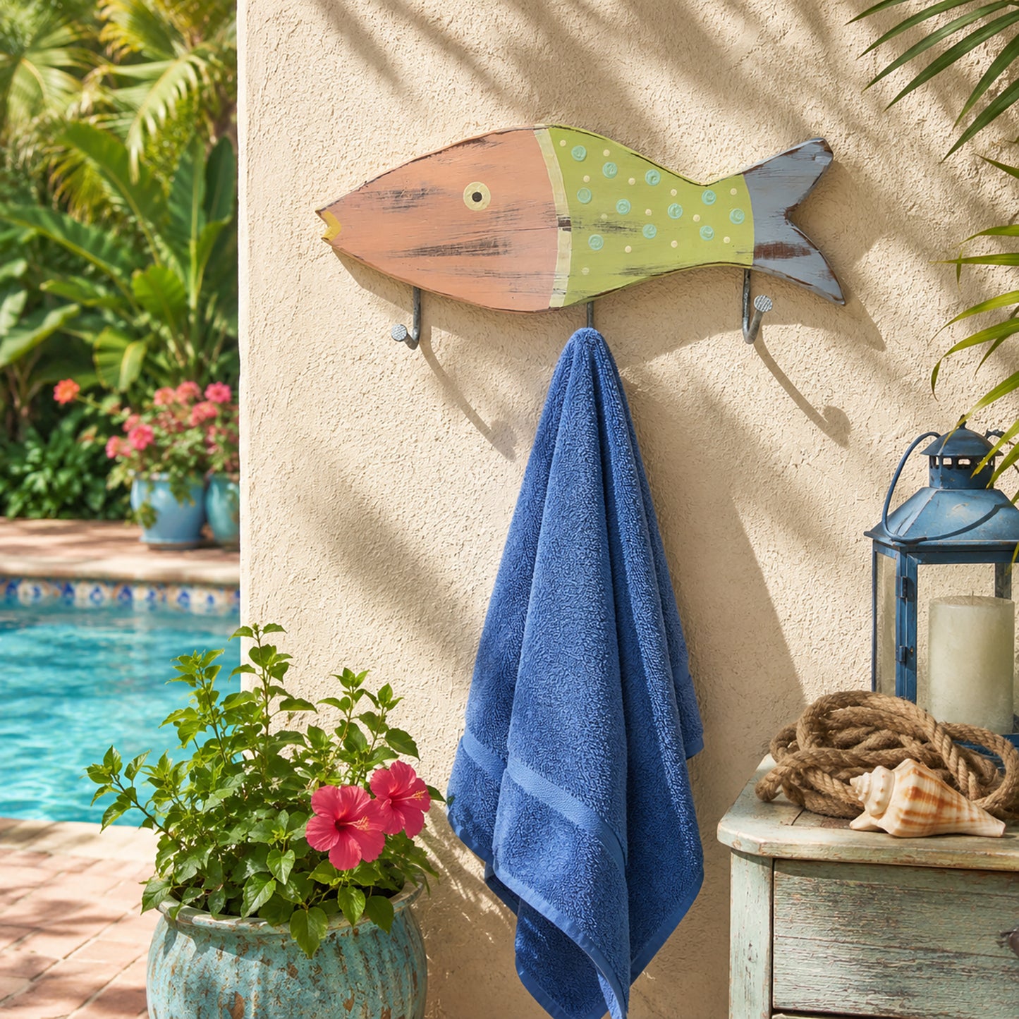Small Pastel Towel Holder