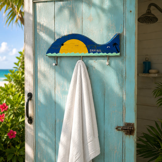 Small Sunfish Towel Holder
