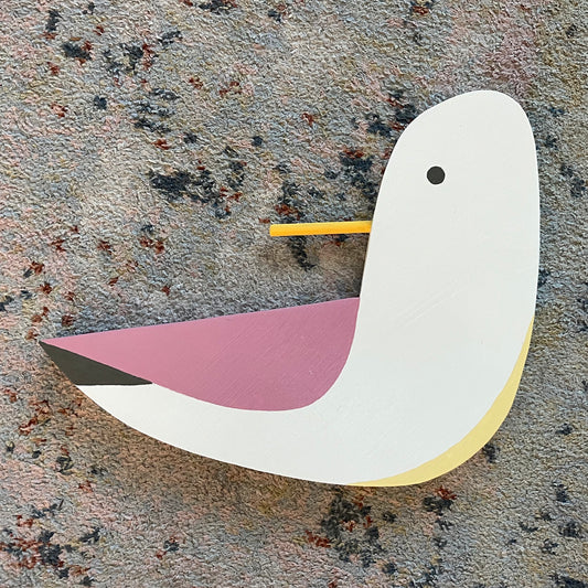 Pastel Pink Seagull