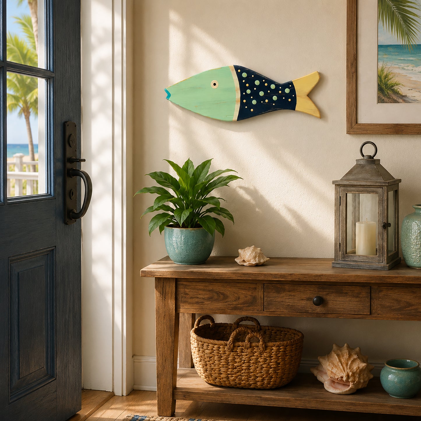 Small Blue Speckled Fish