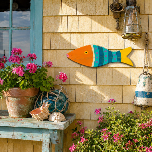 Small Orange Striped Fish