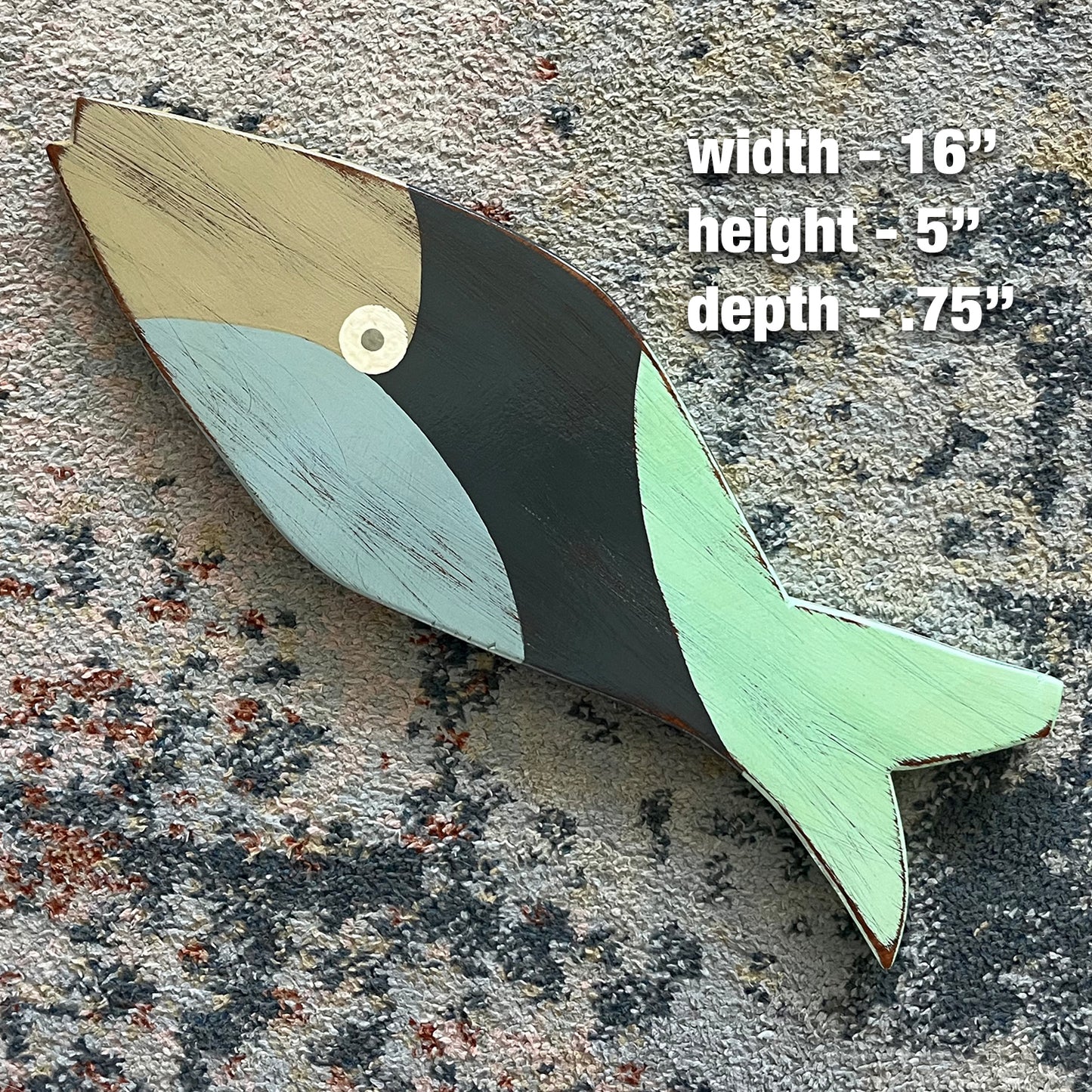 Small Blue Wave Fish