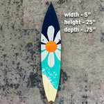 Surfboard With Flower 3