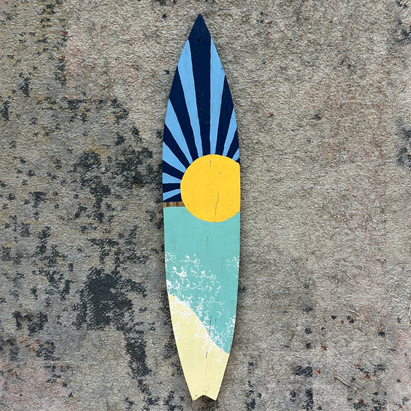 Surfboard With Sun