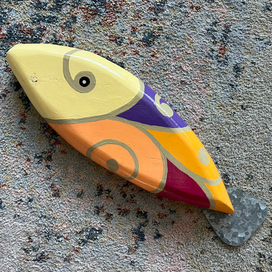 Swirly Orange Fish