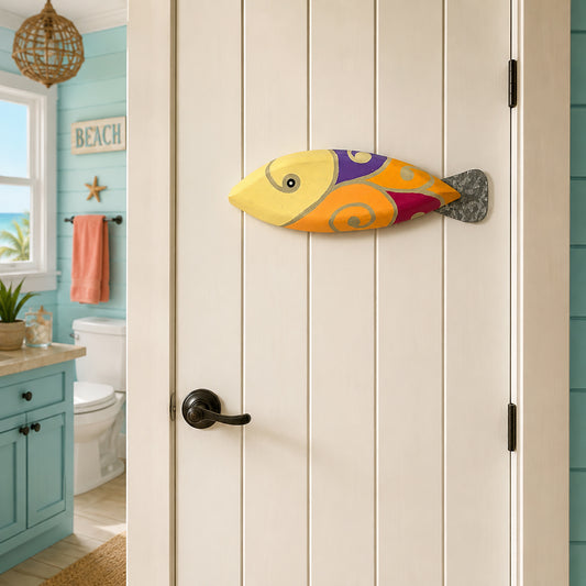 Swirly Orange Fish