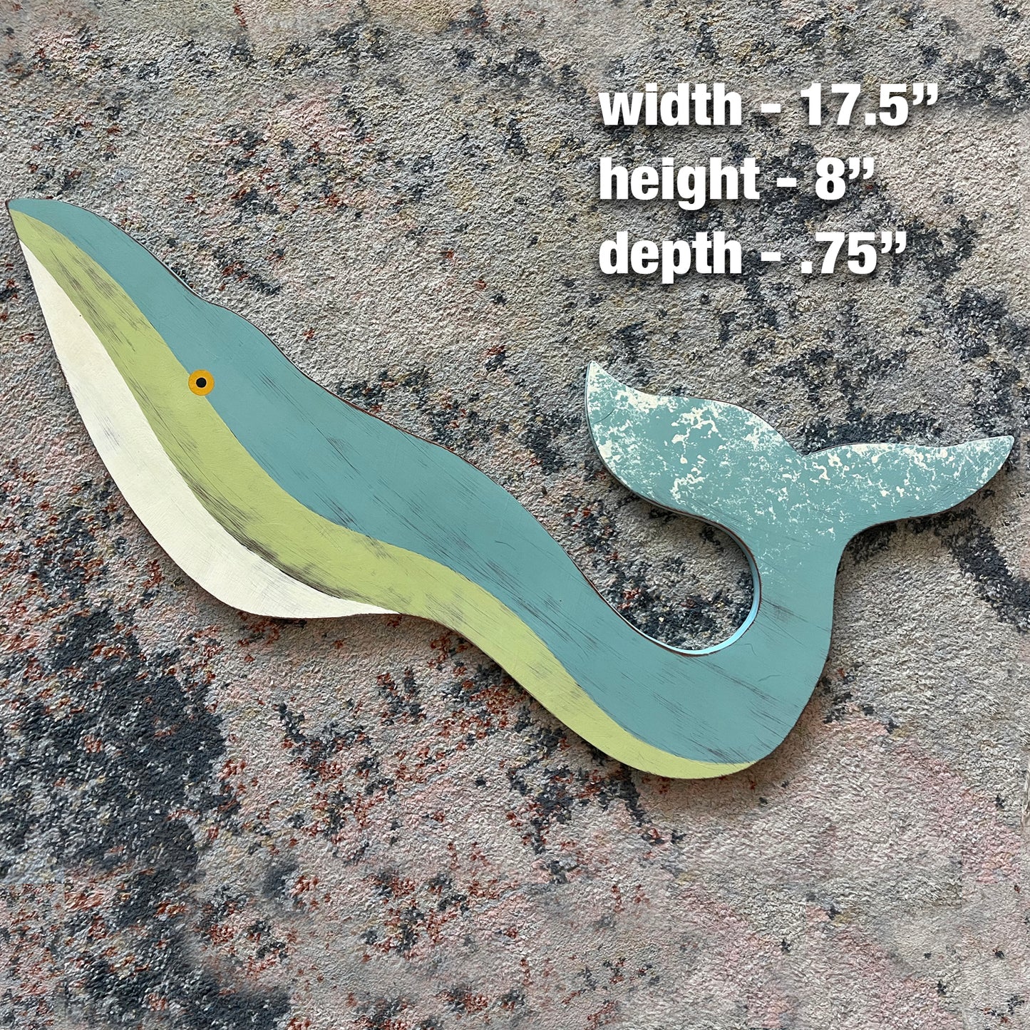 Small Pastel Whale
