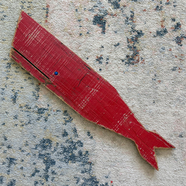 Red Fence Whale