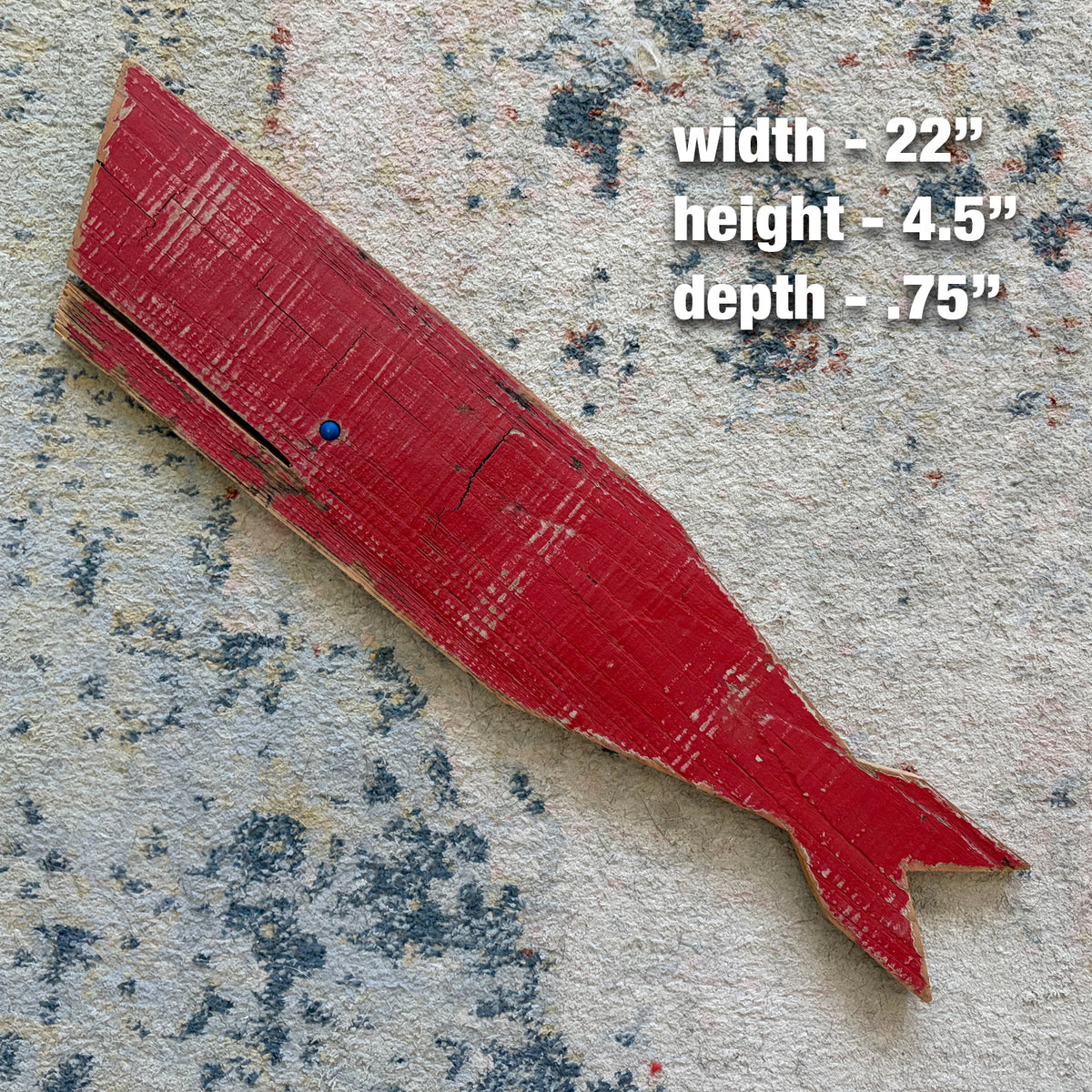 Red Fence Whale
