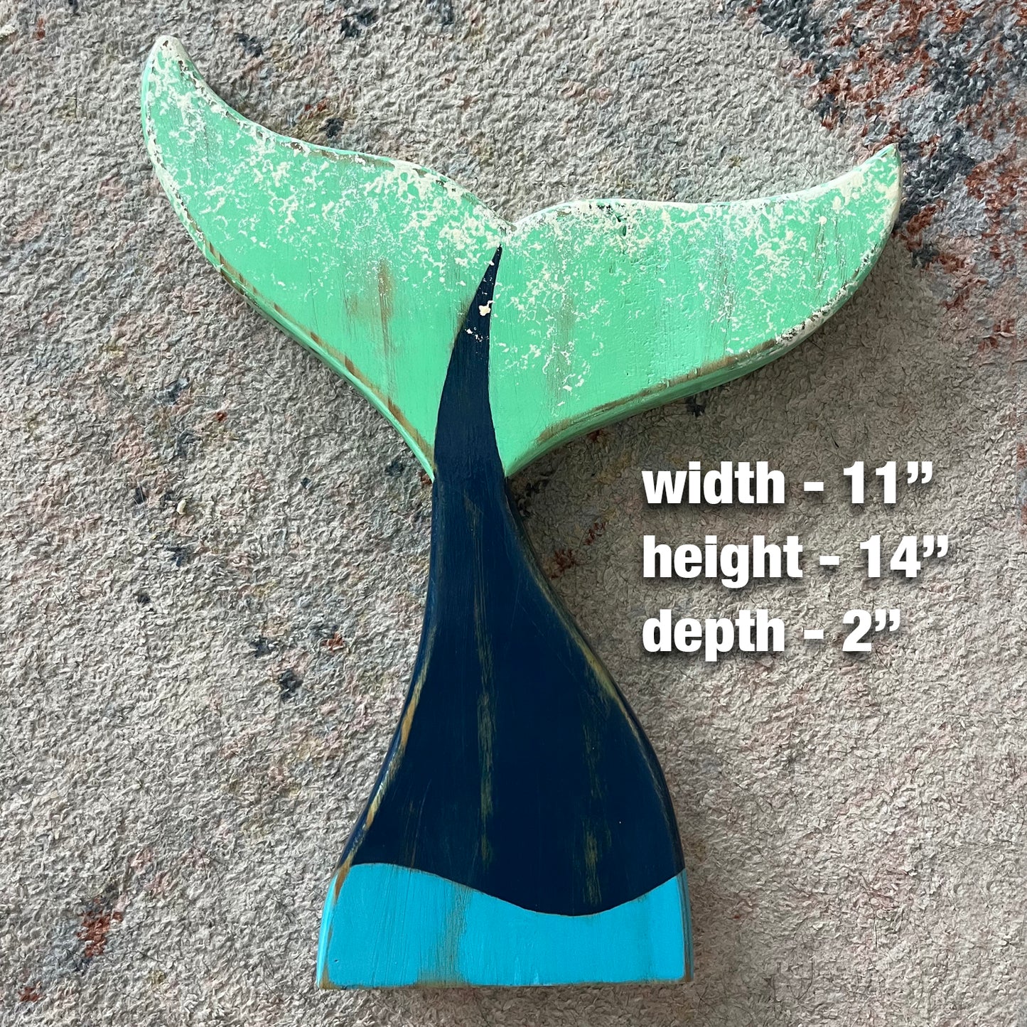 Navy Whale Tail